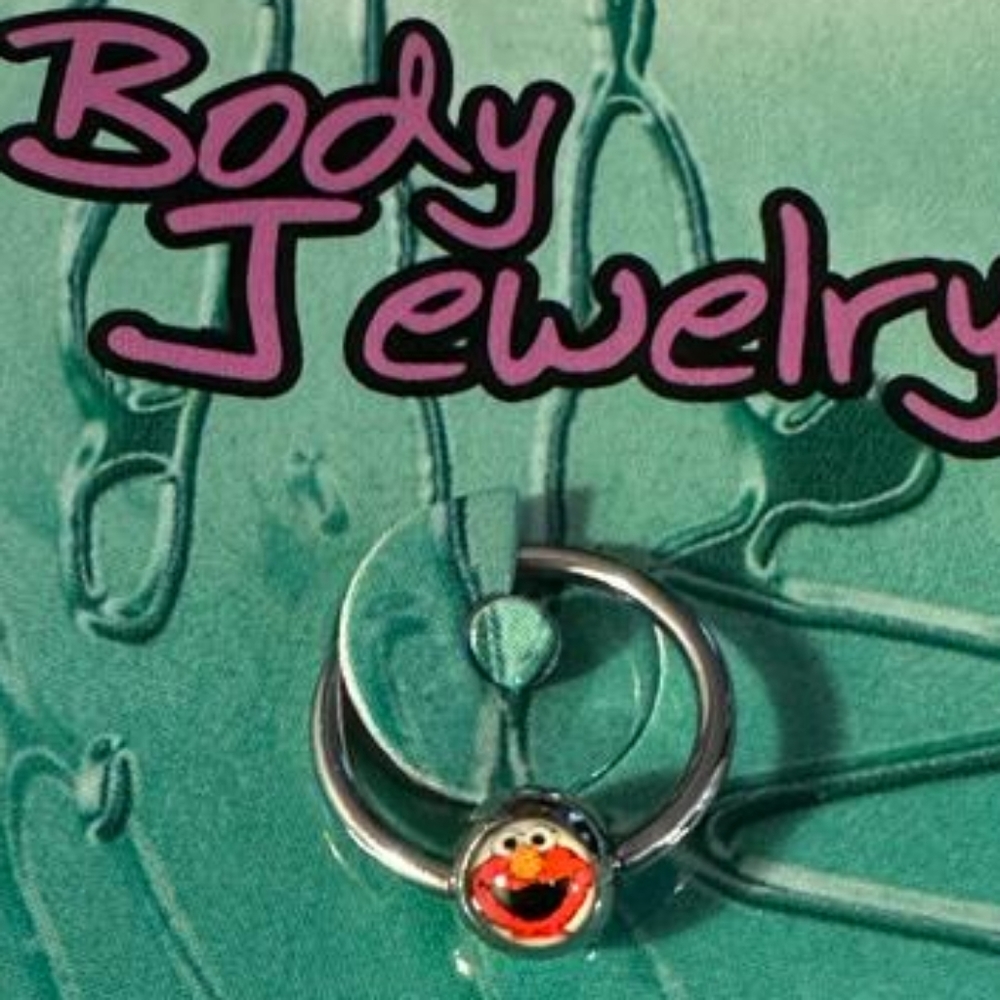 3/$48 Body Jewelry| NWOT  Ring with Ball "Elmo"; BUY 2 get a 3rd Free